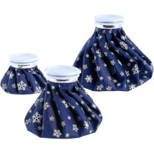 Hot Cold Ice Pack Reusable Ice Bag 3 Pack [11" 9" 6"] Hot Cold Therapy for Knee Leg Injury, (for Hot Therapy Is 50-60/122-140) (blue)