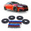 Car Hub Centric Wheel Spacers Set Modification 9