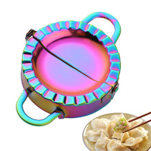 Tortillas Sealer Kitchen Dumpling Press for Quick Meals, Stainless Steel, 6-Inch, Easy to Use Kitchen Gadget