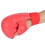 Boxhandschuhe mit Daumenschutzhülle, PU+EVA, Blau/Rot, M/L 6