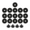 20Pcs/Set Cymbal Replacement Accessories Plastic 1