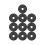 20Pcs Cymbal Felt Washer Pads Stand Replacement 8