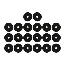 20Pcs Cymbal Felt Washer Pads Stand Replacement