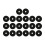 20Pcs Cymbal Felt Washer Pads Stand Replacement 1