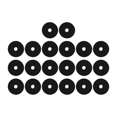 20Pcs Cymbal Felt Washer Pads Stand Replacement