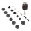 Drum Kit Non Slip Felt Pad Set Wing Nuts Stand 11