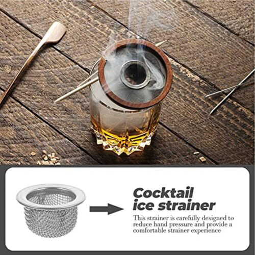 10 Stück Doppelsiebfilter Cocktail Smoker Screen 2