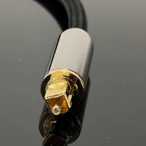Glasfaserkabel-Splitter, vergoldeter Anschluss