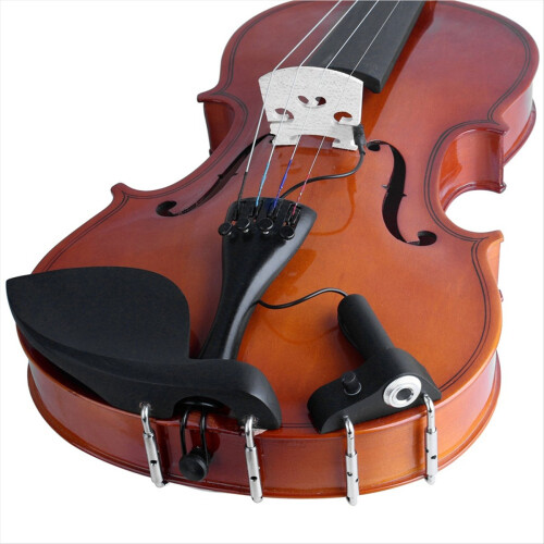 Portable Piezo Violin Pickup CV-19 with External Jack Mount 1