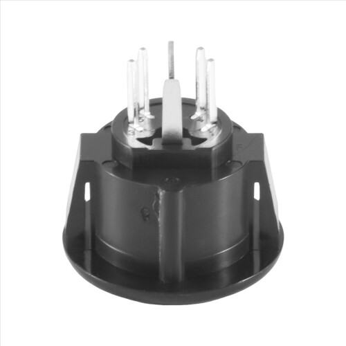 Female 5 Pin DIN Plug Panel Mounted Keyboard Cable Connector Adapter 1