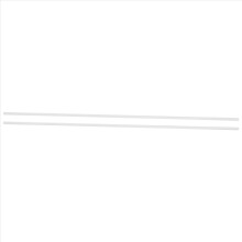 Pręt akrylowy okrągły, 3 mm x 250 mm, wytłaczany, przezroczysty, Pmma, 2 szt.