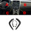 set dashboardluchtroosters voor Altis 07-13 7