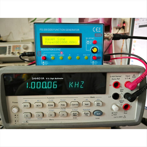 DDS-funktionssignalgenerator Frekvensräknare Signalkällmodul 1