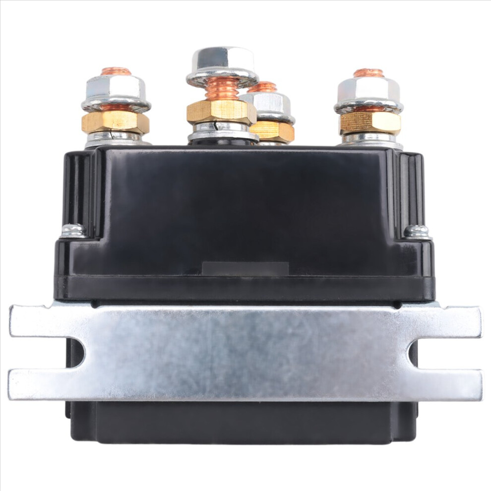 12V 500A Winch Solenoid Relay Kit For Truck Atv 5500-12000Lbs Black 4712661064371
