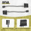 5Pcs IDE to 3 Pin Fan Power Cable PC Cooling Convertor Cable 5
