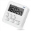 Kitchen Timer,Egg Timer with Clock,Digital Timer with LCD Loud Alarm 3