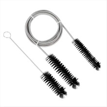 Spazzola per la pulizia del tubo CPAP - Adatta alla maggior parte dei tipi di tubo CPAP (nero)