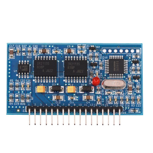 Μετατροπέας καθαρού ημιτόνου 5V DC-AC SPWM, πλακέτα οδηγού EGS002 12Mhz 1