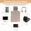 Κάρτα ήχου USB 7.1 Εξωτερικός προσαρμογέας ακουστικών USB σε υποδοχή 3.5mm 5