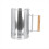 Bricchette in contenitore per stufa a carbone 1