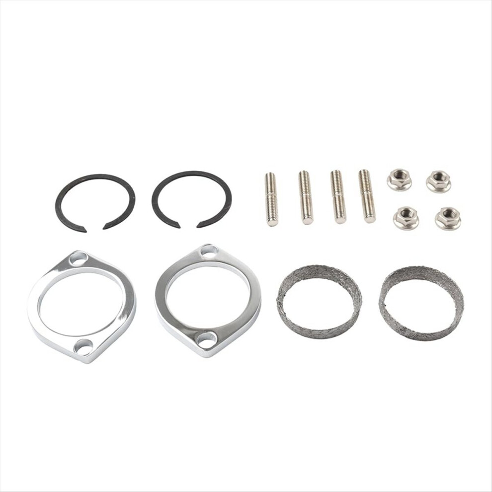 Exhaust Flange Install Kit Flanges Gaskets Nuts Washers For 4851642720698