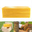 30 folhas de base Bee Hive, folhas de base de cera de abelha profunda 3