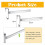 2 Pcs Beehive Frame Holder,Stainless Steel Beehive Frame Perch 3
