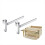 2 Pcs Beehive Frame Holder,Stainless Steel Beehive Frame Perch 2