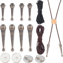 Bolo Tie 5 jaardia Bolo Tie -narua Vaihtopäätykappaleet Solki Muoti