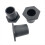 Λαστιχένιο βύσμα οπής κώνου ομπρέλας για πλαίσιο ομπρέλας βεράντας μαύρο 5