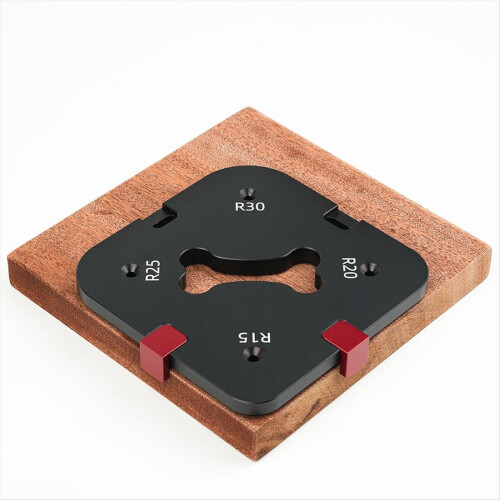 Πρότυπο κοπής φιλέτου Pocket Radius Jig Router 4 σε 1 R-Angle Arc 1