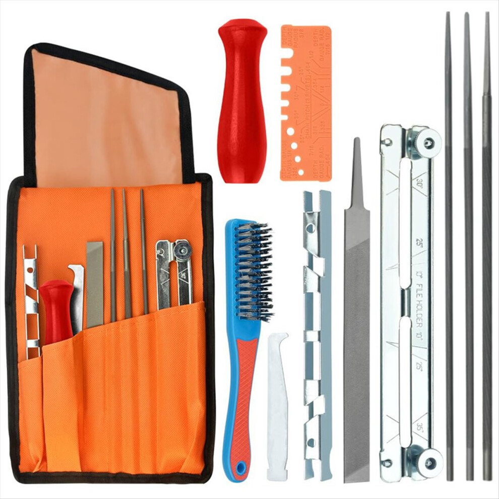 Saw Chain File Set 4.0/4.8/5.5 mm Sharpening Set Saw Chain File Set-image-OPC-PJT5CK9-NEW