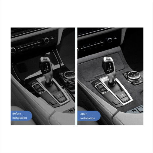 Center Console Gear Shift Frame Gear Shift Trim Sticker for LHD 1