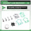 Water Pump Impeller Repair Kit for Outboard Motor 2 Stroke 7