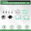 Water Pump Impeller Repair Kit for Outboard Motor 2 Stroke 4
