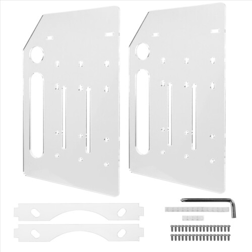 3.5 Inch Desktop Hard Disk Rack Transparent Acrylic 3 layer 1