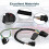 Kit de arnés de relé de conector de cableado de remolque de 4 pines para 4