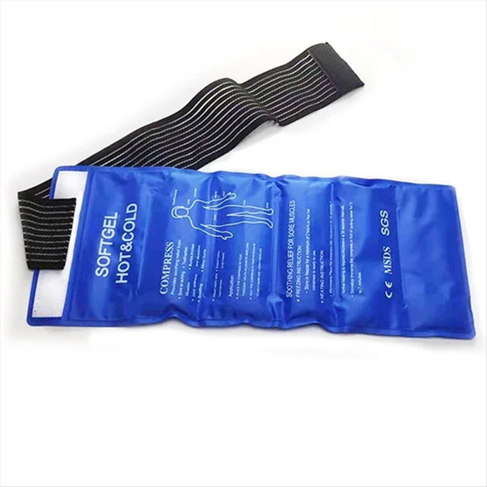 Merkloos 1Pcs Reusable Hot Cold Gel Pack Sports Muscle Pain Ice Heat Pad