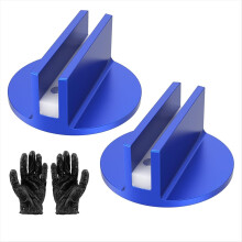 2 pezzi di cuscinetto magnetico scanalato, adattatore per jack saldato a pizzico antiscivolo B
