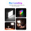 Illuminazione video portatile RGB a colori da 25 W 6