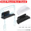 Για το Switch 2 Host Storage Rack Wall Mount Stand Stand Black 4