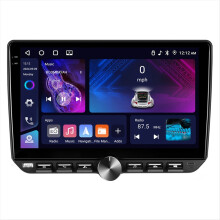 Android 15 10-calowy samochodowy odtwarzacz multimedialny z radiem i odtwarzaczem multimedialnym Android Auto