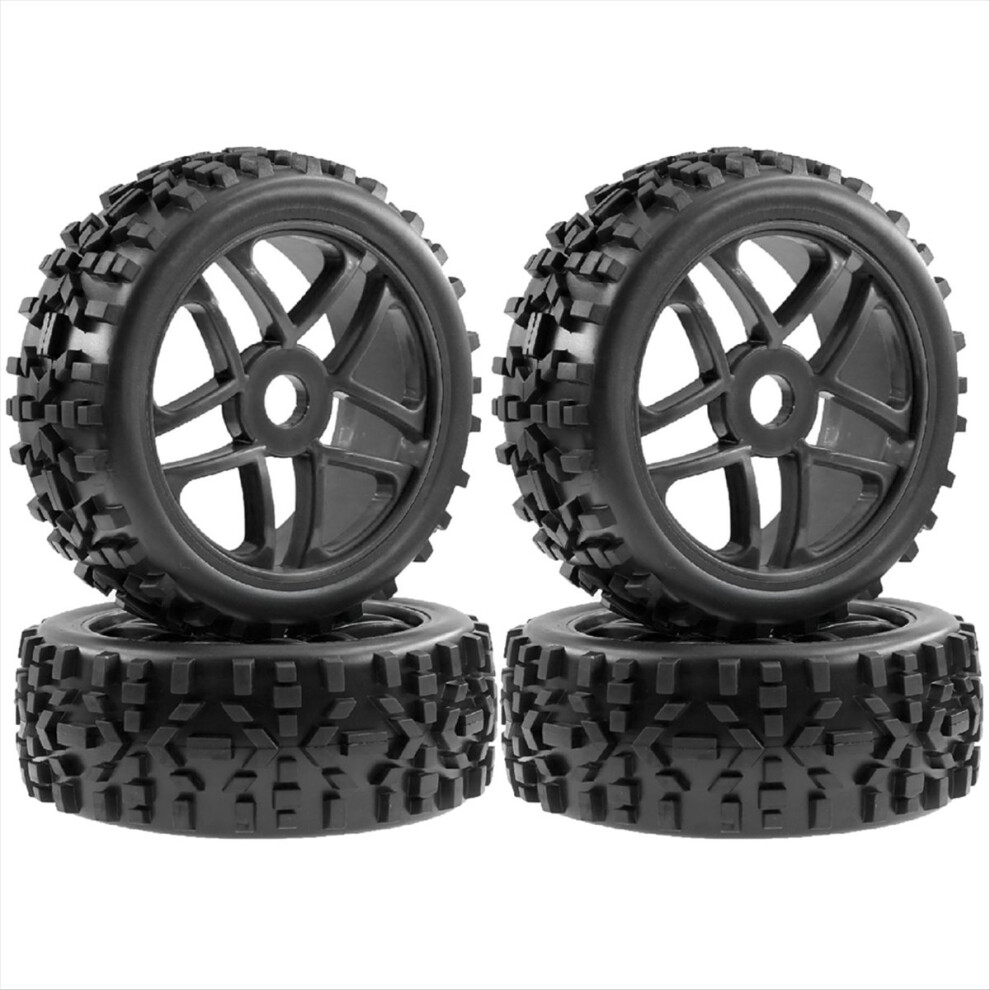 4Pcs 115Mm 1/8 Rc Off-Road Car Wheel Tire Tyre 17Mm Hex A 4851741251697