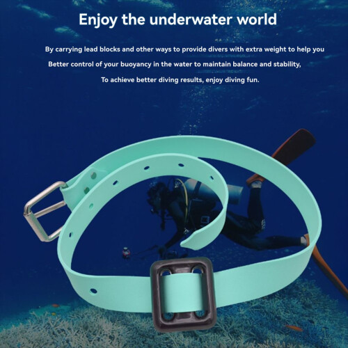 1. Adjustable Scuba Diving Weight Belt Orange 2
