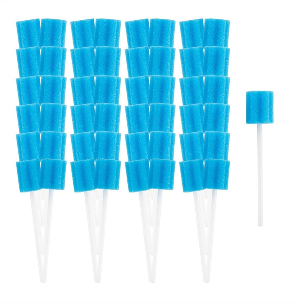 100 Oral Cleaner Swabs Disposable Sponge Toothettes Mouth Swabs-image-OPC-PJSYXGG-NEW