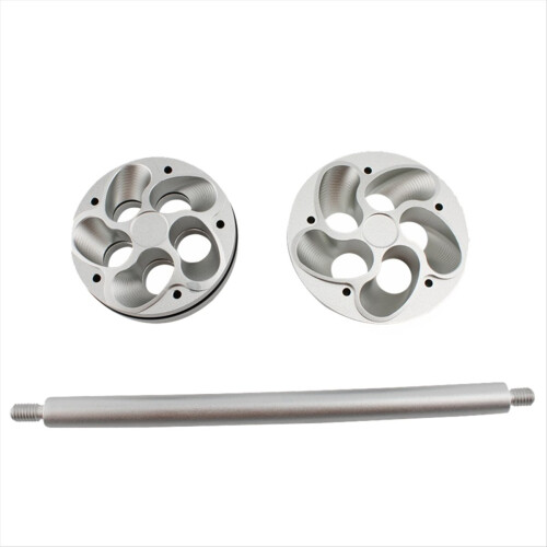 Motorcycle Rear Wheel Hub Cover Fork Axle Cover for Silver