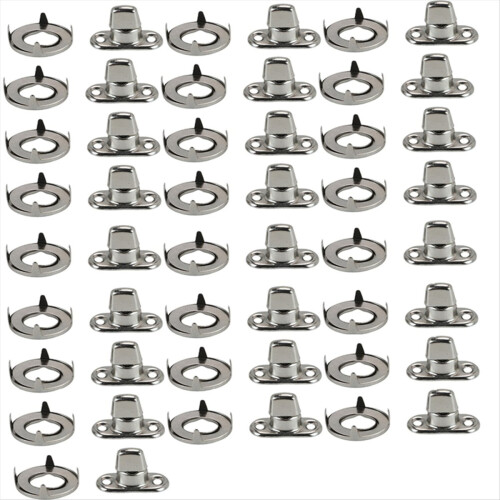 25 Sets Marine Grade Twist Lock Fasteners Turn Button Eyelet and Stud