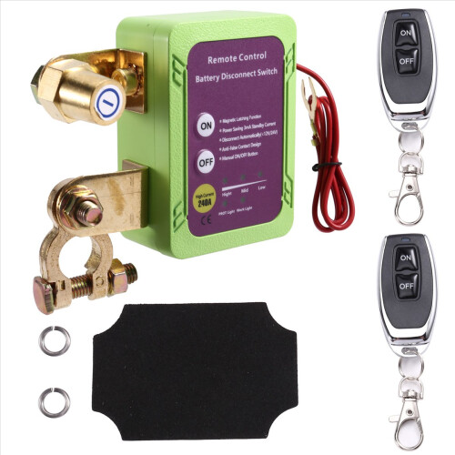 12V 240A Smart bilbatteribrytare, strömbrytare 1
