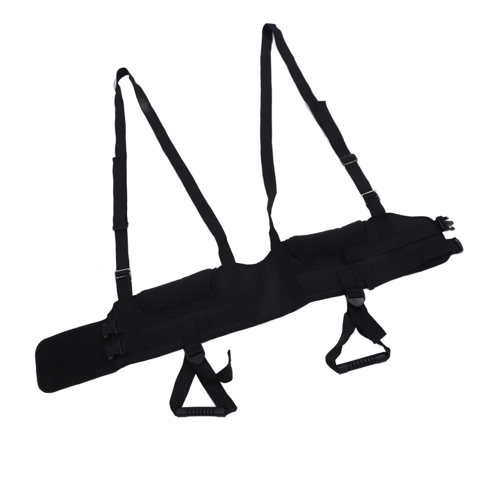 Hanging Lumbar Traction Belt for Spinal Decompression & Relief