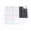 Piano Keyboard Sticker Label Removable Large Note 8